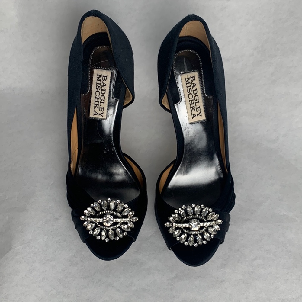 BADGLEY MISCHKA BLACK HEELS